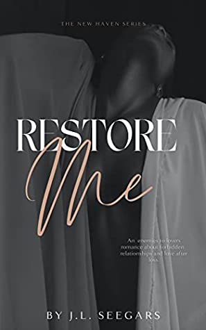 book cover: restore me by j.l. seegars